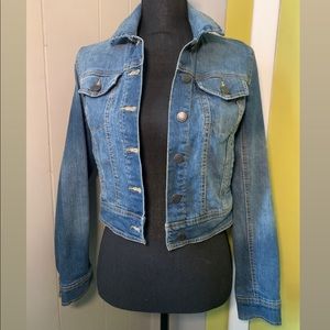 Mossimo Cropped Denim Jacket